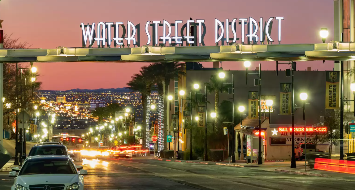 Water Street District in Henderson